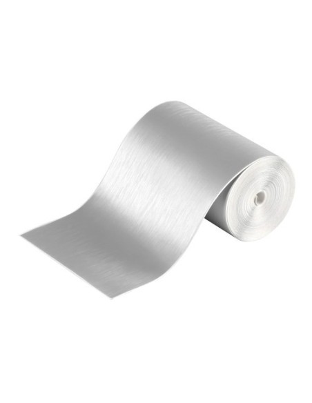 PROTEZIONE BATTITACCO ADESIVA ALLUMINIO SPAZZOLATO