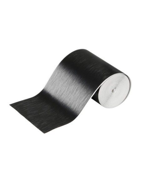 PROTEZIONE BATTITACCO ADESIVA NERO SPAZZOLATO