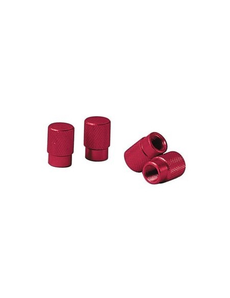KIT 4 TAPPI COPRIVALVOLA C/VALVOLA ROSSO 02502 LAMPA