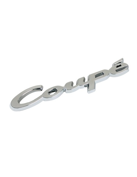 SIGLA-EMBLEMA ADESIVO CROMATO COUPE 07231 LAMPA