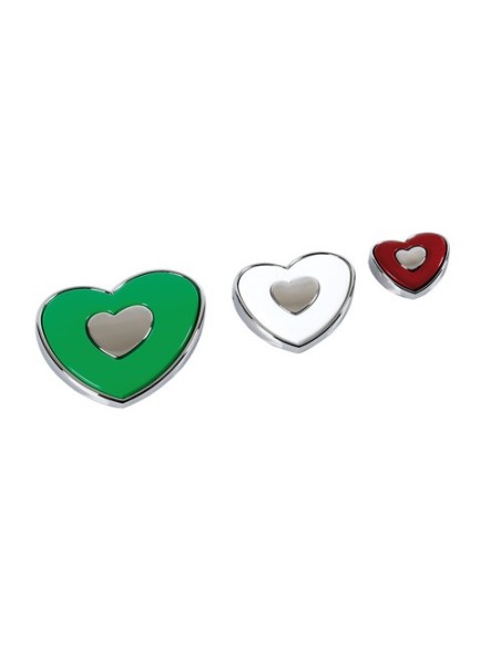 HEARTS SET 3 PZ. SALVAPORTA TRICOLORE 07250 LAMPA
