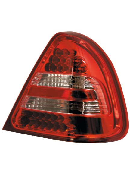 COPPIA FANALE POSTERIORE PERFORMANCE-LED M-BENZ CLASSE C W202'94-ROSSO 08581 LAMPA