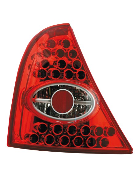COPPIA FANALE POSTERIORE PERFORMANCE-LED RENAULT CLIO ROSSO 09/98- in poi  09013 LAMPA