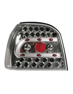 COPPIA FANALE POSTERIORE PERFORMANCE-LED VW GOLF III CHROME 8/91- in poi 8/97 09324 LAMPA