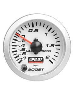 MANOMETRO PRESSIONE TURBO C/ILLUMINAZIONE LED 7 COLORI 10011 LAMPA