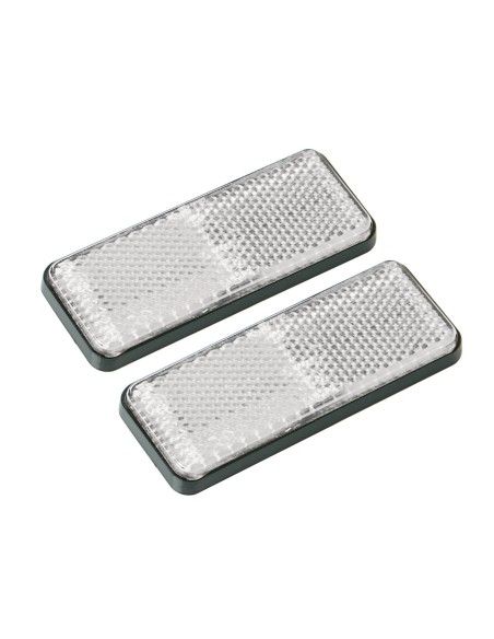 COPPIA CATARINFRANGENTE RETTANGOLARE BIANCHI OMOLOGATI 20539 LAMPA