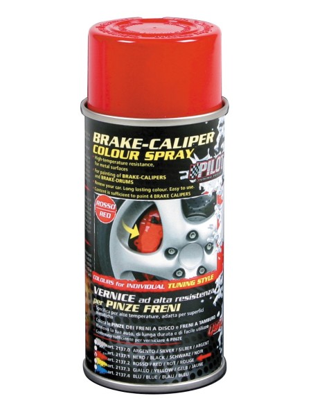 VERNICE SPECIALE PER PINZE FRENI, ROSSO A 21372 LAMPA