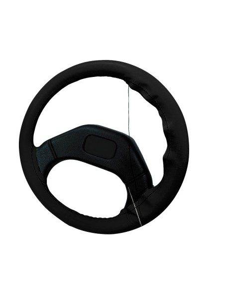 COPRIVOLANTE PELLE NERO 37-39CM 33011 LAMPA