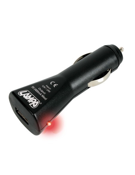 SPINOTTO 12/24V CON 1 USCITA USB 5V 39041 LAMPA