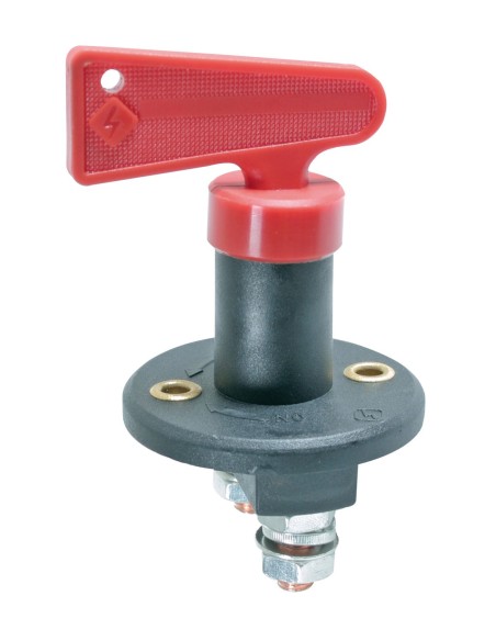 INTERRUTTORE STACCA-BATTERIA TIPO COMPETIZIONE, 6/12/24V 39045 LAMPA