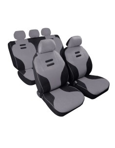 SET COPRISEDILI FODERA KYNOX NERO+GRIGIO COORDINATE, IN MICROFIBRA 54900 LAMPA