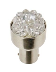 LAMPADINA MULTILED PY21W ARANCIONE ATTACCO BAU15S 58371 LAMPA
