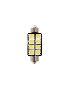 LAMPADINA SILURO HYPER-LED 15X41MM 8SMDX3CHIPS (24CHIPS) 58418 LAMPA