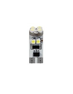 COPPIA LAMPADINE HYPER-MICRO LED 12V.T10 8SMD (3CHIPS), BIANCO - COPPIA 58464 LAMPA