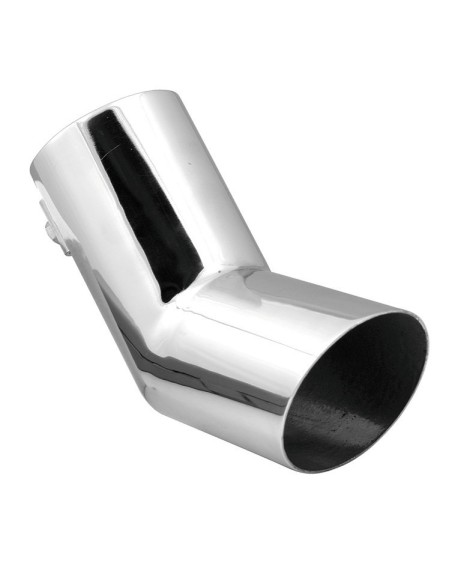 CODINO TERMINALE MARMITTA TS-41 ACCIAIO INOX DIAM.43-56MM 60013 LAMPA