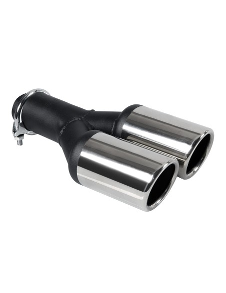 CODINO TERMINALE MARMITTA DAYTONA TS-43 ACCIAIO INOX DIAM.33-44MM 60020 LAMPA