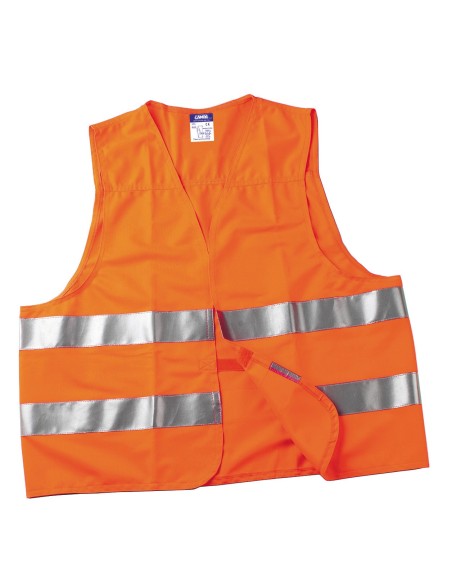 GIUBBINO FLUORESCENTE ARANCIO OMOL. 65855 LAMPA