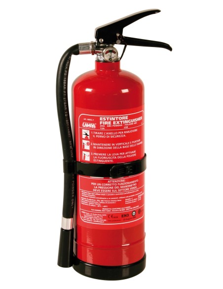 ESTINTORE KG.2 OMOL.EN3-CE C/MANOM.CLASSE ABC 68057 LAMPA