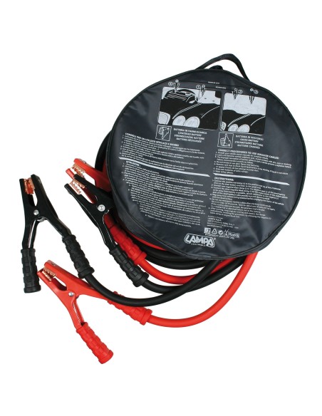 SERIE CAVI BATTERIA EXPORT 500 A 70123 LAMPA