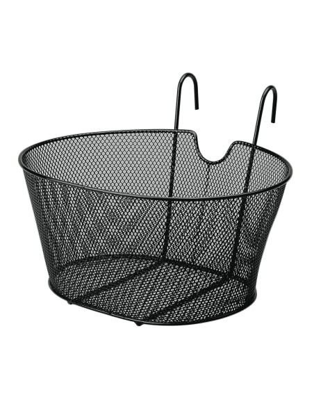 CESTINO RETE ANTERIORE OVALE NERO 94531 LAMPA