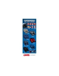 LOCANDINA COPRISEDILI DISPLAY ALLUMINIO 99170 LAMPA