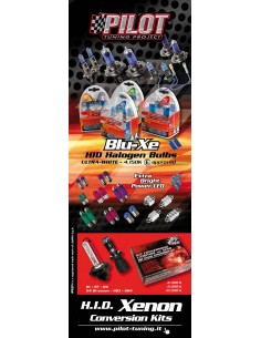LOCANDINA HID XENON AND BULBS PER DISPLAY ALLUMINIO 99178 LAMPA