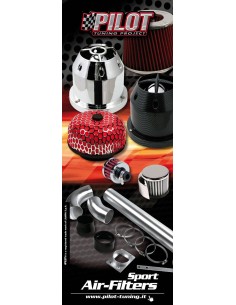 LOCANDINA SPORT AIR FILTERS PER DISPLAY ALLUMINIO 99185 LAMPA