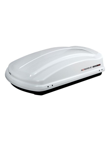 CARGO BOX TETTO ABS LT.330 BIANCO LUCIDO LISCIO MM.1300X780X370 N60003 LAMPA