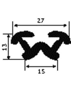 TRAFILATO FLOCCATO 049030 SICCOM