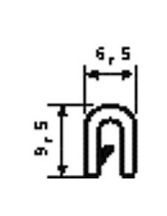 CANALINO COPRIFILO 051001 SICCOM