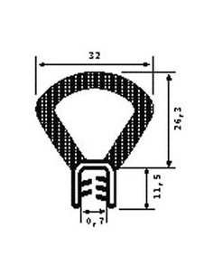 TRAFILATO PSL VANO BAULE DA 25MT 052163 SICCOM
