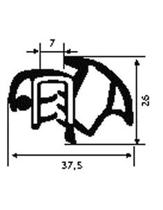 TRAFILATO PSL VANO PORTA IDEA'03 052273 SICCOM