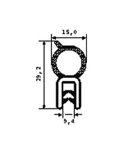 TRAFILATO PSL VANO BAULE FORD 053090 SICCOM