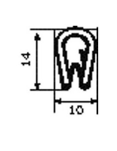 CANALINO COPRIFILO 059014 SICCOM