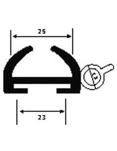 TRAFILATO GOMMA SPUGNA CARAVAN 060913 SICCOM