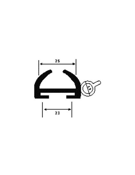 TRAFILATO GOMMA SPUGNA CARAVAN 060913 SICCOM