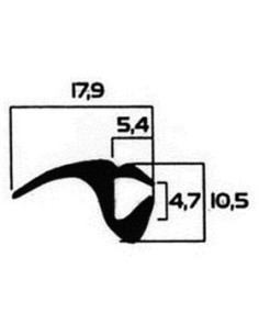 TRAFILATO UNIVERSALE CRISTALLI 4,7X18 064718 SICCOM