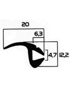 TRAFILATO UNIVERSALE CRISTALLI 4,7X20 064720 SICCOM