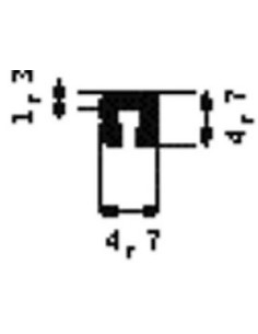 CANALINO COPRIFILO IN PVC 068612 SICCOM