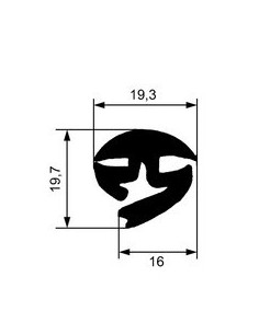 TRAFILATO RETTILINEO M.4220 621663119P SICCOM