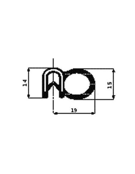 TRAFILATO PSL VANO PORTA -IN ROTOLI PEUGEOT 820465115Z SICCOM
