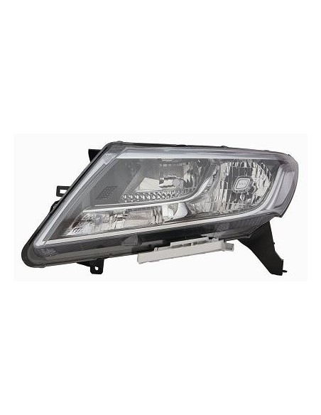FARO FANALE PROIETTORE ANTERIORE NISSAN PATHFINDER 2014 PARAB. NERA DX DEPO 10578