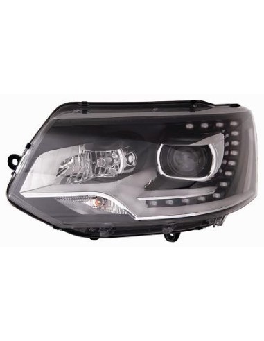 FARO FANALE PROIETTORE ANTERIORE VOLKSWAGEN T5 2011 C/LUCE DIURNA A LED C/MOTORE DX DEPO 10580
