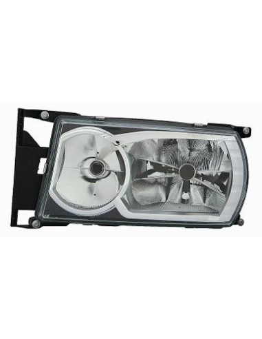 FARO FANALE PROIETTORE ANTERIORE SCANIA SERIE G- P - R - 2014 XENON A LED REG. MANUALE DX DEPO 10586