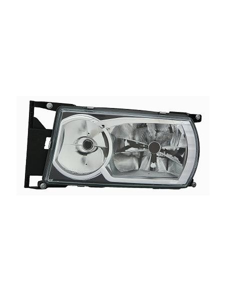 FARO FANALE PROIETTORE ANTERIORE SCANIA SERIE G- P - R - 2014 XENON A LED REG. MANUALE DX DEPO 10586