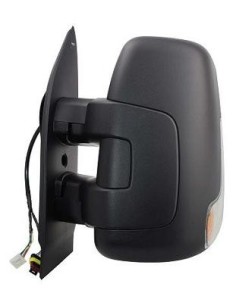 RETROVISORE ESTERNO IVECO DAILY 2014 ELETT. TERM. C/FAN. BRACCIO CORTO NERO 7PIN DX DEPO 802024