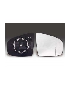 VETRINO SPECCHIO C/PIASTRA DX ASFERICO ELETTRICO BMW X5 07 in poi
