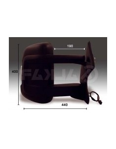 RETROVISORE DX MANUELE B.L+LUC.2P DUCATO 06 in poi