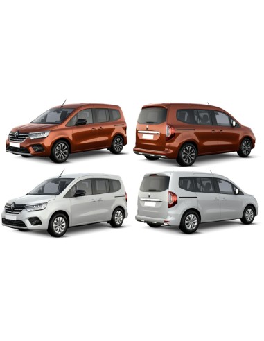 KIT CORNICE GRIGLIE P-TI ANT CROM RENAULT KANGOO 0