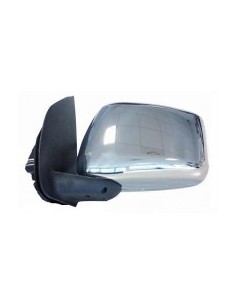 RETROVISORE SX MANUELE CROMATO NAVARA 05 in poi